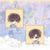 小说周边某某钥匙扣江添盛望亚克力挂件学生背包挂饰6cm创意礼物[9月24日发完] 1 双面夹层约6cm