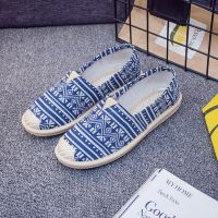 春季新款老北京布鞋女鞋平底单鞋舒适百搭休闲鞋透气学生帆布鞋女 601民族风 35