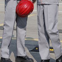 工作服男套装汽修外套加厚春秋耐磨长袖裤子车间工装电焊服劳保服 灰色(裤子 ) 180/96A XXL