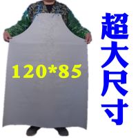 石材瓷砖切割打磨大理石水磨专用防水劳保围裙耐磨防刮防酸碱 石材专用超软围裙 米白色刀刮不破