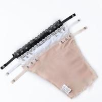 【V领神器】防走光一片式抹胸文胸打底蕾丝无痕遮胸衣胸挡裹胸片 1黑1白1米