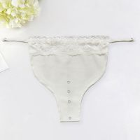 新款防走光一片式抹胸 大码蕾丝花边裹胸无痕遮胸衣女士胸挡神器 白色 加扣款 均码