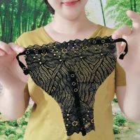 2021夏季新款防走光一片式蕾丝抹胸打底内搭遮胸布百搭女神神器女 凤舞花[黑色]酒杯款 单件 升级版 均码 胖瘦可穿