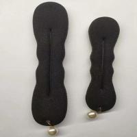 【多款式】丸子头盘发器发饰水钻懒人蓬松海绵造型器头饰花苞头 大小海绵珍珠款