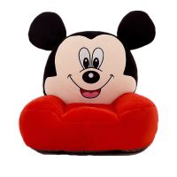 幼儿园童动物卡通座椅宝宝象长颈鹿皇冠史迪仔小熊宝宝象懒人沙发 特价米奇45cm（1-3岁） 1-6岁(送凉席)