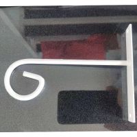 铁艺花架子灯笼挂钩吊篮挂墙挂架阳台户外吊花挂钩壁挂花架支架 10厘米白色