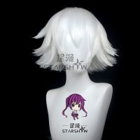 星漫 光sky遇万圣节 女巫帽 巫师帽COS假发层次反翘假毛 单巫师假发 假发+发网