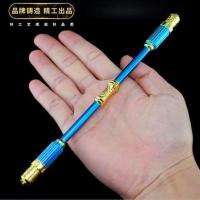 王者玩具荣耀孙悟空地狱火伸缩超大号金箍棒儿童玩具不锈钢至尊宝 至尊宝18cm 收藏送支架