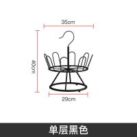 简易晾鞋架新款鞋子收纳拖鞋柜子落地式晒鞋架子多功能组装置物架 单层黑色