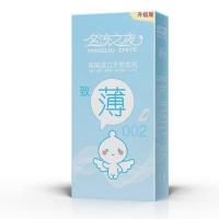 名流避孕套100只装超薄0.01男用玻尿酸安全套子油量大套批发 致薄002无味[共100只装1盒]