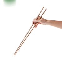 煎炸30/38/42cm炸东西用的长筷子加粗厨房炸鱼烧烤下面木质煎鱼 鸡翅木42cm 1双装不送