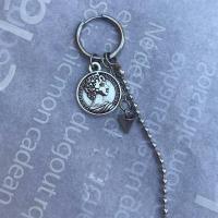 林在范同款人像流苏链条耳环可拆卸多戴耳圈原宿复古美人头耳夹女 美人像 单只 耳圈款