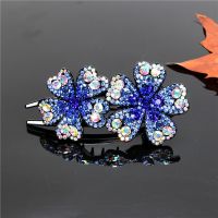 发夹后脑勺发卡女顶夹水钻鸭嘴夹抓夹韩国气质头饰成人蝴蝶结卡子 01款(1个装)