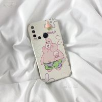 海绵宝宝华为nova5i手机壳GLK-AL00卡通情侣款派大星nova5i全包软 侧边打印 派大星 GLK-AL00