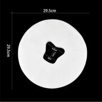 一次性洞巾趴枕巾美容院按摩推拿垫脸巾十字孔按摩巾美容床头洞巾 白色蝴蝶形洞巾100张