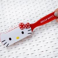 Hello Kitty kT美乐蒂梳妆台卧室桌上镜子台式化妆镜居家创意美容 红色按摩梳