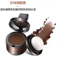 发际线粉填充补发神器遮发髻修发迹线补美人尖大额头阴影粉修容粉 01#深棕色