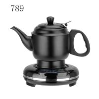 伟能789不锈钢电热水壶保温长嘴电茶壶电水壶自动断电烧水壶家用 AB-789典雅黑 默认