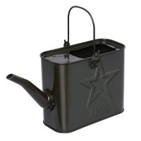 长嘴可拆卸14L加油桶便携式油箱铁皮加油壶汽油桶柴油桶15L加油壶 14L可拆卸加油桶