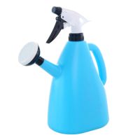 浇花喷壶家用园艺洒水壶气压式喷雾器小型浇水壶喷水壶压力浇水壶 蓝色 喷壶
