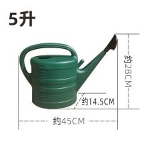 10升大容量种菜园艺浇花壶花洒家用塑料洒水壶加厚长嘴淋花喷壶 5升