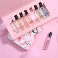 女学生持久淡香小瓶love女香水女士法国淡女学生法国持久淡香喷雾 真爱7支装 喷头无瓶盖无塑封