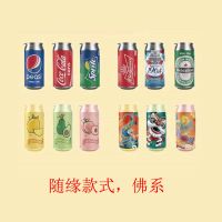 便携随身迷你小风扇USB充电电扇学生宿舍儿童玩具易拉罐手持折叠 随缘瓶 USB直充(送充电线+挂绳)