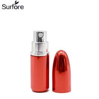 子弹头香水分装瓶喷雾瓶迷你便携化妆水瓶尖头香水管空瓶子3ml 3ml单弹头火焰红(收藏关注送赠品)