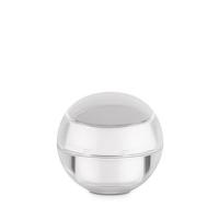 面霜盒分装盒眼霜晚霜日霜便携式分装膏霜盒旅行小样化妆品分装瓶 白色-小子弹面霜盒(1个)