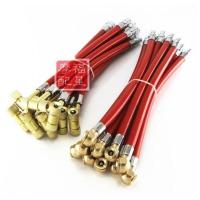 铜头气泵充气头轮胎充气杆电动车摩托车充气阀打气嘴打气咀 单头