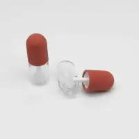 迷你胶囊唇彩管唇釉管小样管5空管20空瓶容量45ml 手感漆/透明瓶+10个