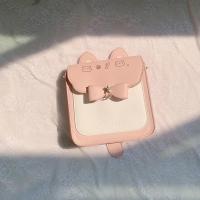 原创喵崽崽日系可爱喵咪包jk制服小包包单肩包斜挎包PU包 粉色