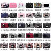 猫包宠物包狗狗外出包便携斜挎手提包春夏透气折叠宠物背包 透气包随机颜色[不建议] S码[狗狗4斤/猫咪5斤内]