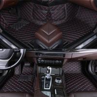 汽车全大包围脚垫专用垫子踏垫地垫车垫车内用品地毯式易清洗新款 加厚耐磨款黑色红线选择