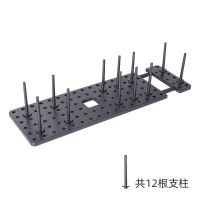 [破损补寄]碗架碗筷沥水架碗碟沥水碗架盘子架洗放碗置碗晾碗架 12个柱子