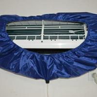 清洗空调接水罩挂式1.5P通用新款加厚接水袋家用空调清洗罩工具 中号+2米管子