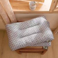 泰国记忆乳胶枕头芯颈椎枕芯儿童枕头套装成人一对学生宿舍枕巾 经典灰 30*50[ 儿童款]一只装