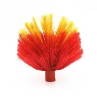 清洁扫把天花板蜘蛛网除尘加长刷鸡毛掸子家用清洁除尘刷神器绅缩 单头[圆头]