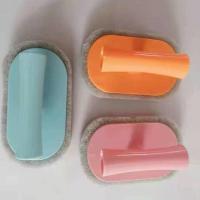 汉江3个装海绵擦洗碗厨房神刷锅擦浴缸器清洁刷子水池瓷砖地板刷 普通双孔混色3个装