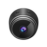 无线摄像头wifi夜视家用网络监控器连手机远程高清室内摄像机室外 超高清旗舰款[黑色]安装简单 无线摄像头[32G卡]推