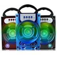 插话筒K歌蓝牙音响大音量充电户外手机电脑低音炮广场舞蓝牙音箱 普通版随机颜色[英文无蓝牙] 标配(充电线+音响)