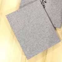 高档相册棉麻布艺diy相册本 手工制作影集粘贴式情侣纪念册同学录 灰色 DIY棉麻布艺相册 +角贴+笔