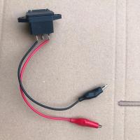 电动喷雾器充电器锂电池电瓶12V8AH12AH20AH电瓶通用充电器 充电器夹子头