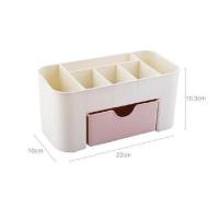 美甲工具桌面收纳盒带小抽屉光疗笔筒饰品盒甲油胶储物箱化妆笔刷 抽屉收纳盒