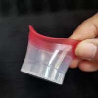 珍视明天眼Moody小心眼可啦啦海昌同款半硅胶洗眼睛的杯子送盒子 红色1只