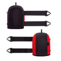 劳保工作护膝 园林户外跪地板打蜡美缝修车擦地 海绵防滑耐磨护具 红色一对装