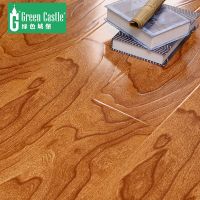 [厂家直销]强化复合地板家用耐磨防水工程榆木环保12mm木地板 ZJ01 包辅料