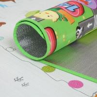 [隔凉防水]爬行垫加厚儿童泡沫地垫宝宝爬爬垫客厅防摔海绵垫子 正面背铝款 0.9米*1.2米*0.5cm