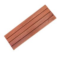 防腐木地板厂家直销户外露台阳台室外阳光房实木防水防晒拼装地板 30cm*90cm 菠萝格平面四拼