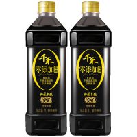 千禾零添加酱油御藏头道原香380天1L特级生抽炒菜酱油官方旗舰店 零添加380天[共2瓶]